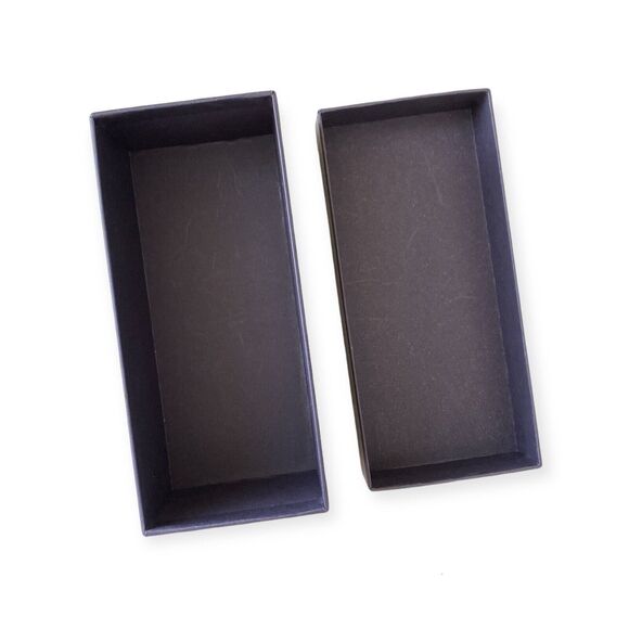 Empty PRADA Gift Box for Sunglasses Authentic Dark Gray Small 6.5" x 3" x 2.5" - Picture 4 of 5